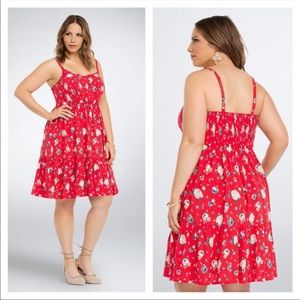 Torrid floral dress